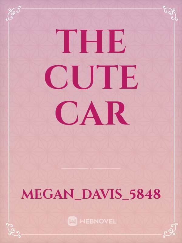 the cute car Book