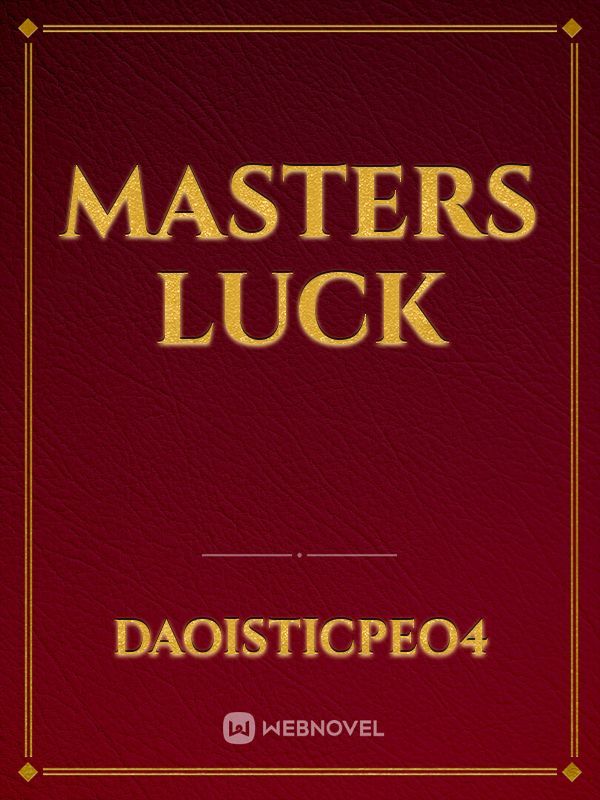 masters luck Book