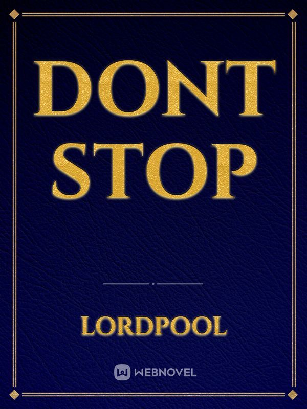 Dont stop Book