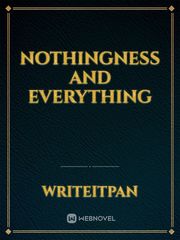 Nothingness And Everything Book