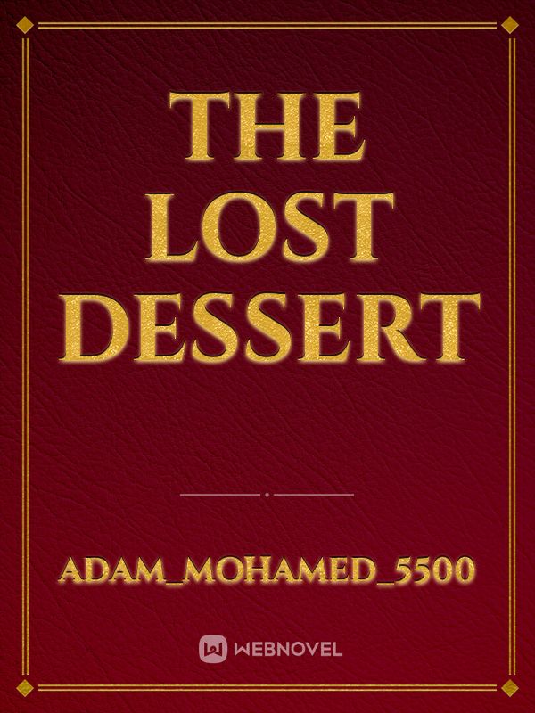 The lost dessert Book