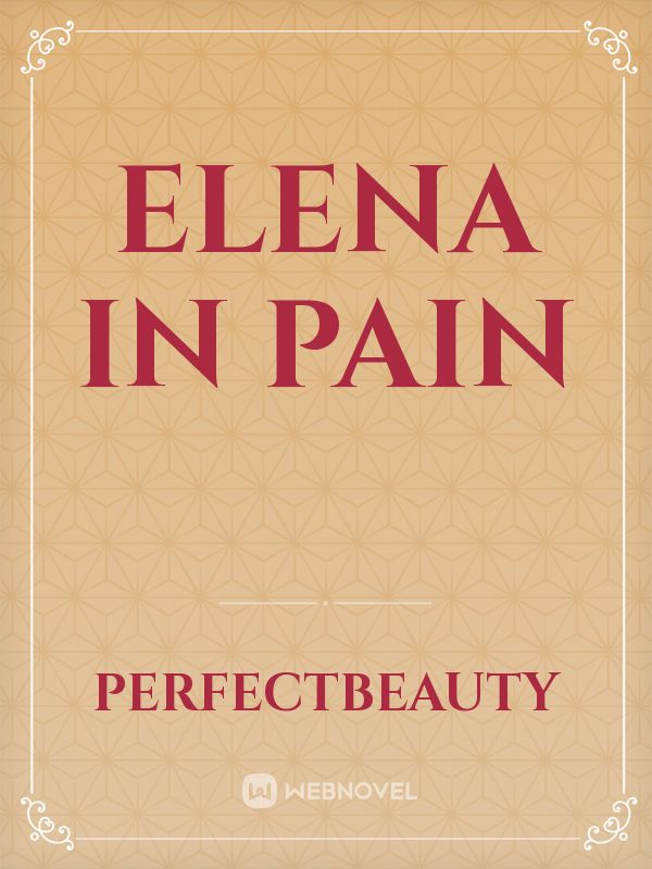 Elena in Pain Book