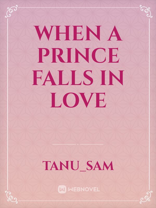 When a Prince Falls in Love Book