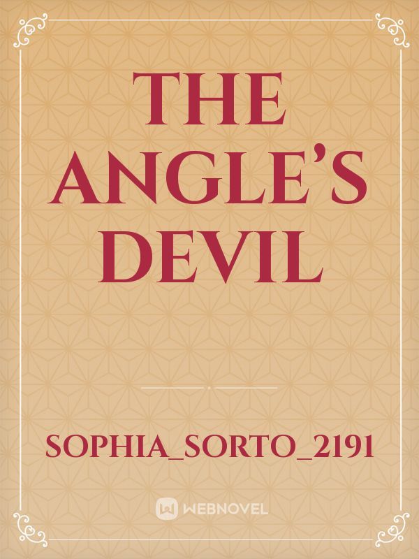 The angle’s devil Book
