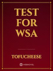 Test for WSA Book