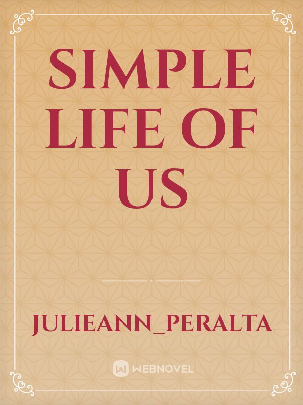 Simple Life of Us Book