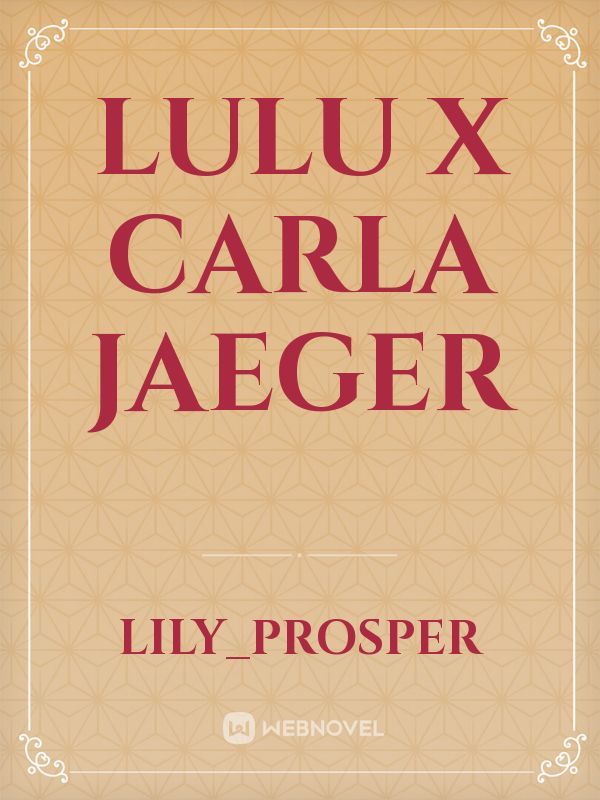 LULU X CARLA JAEGER