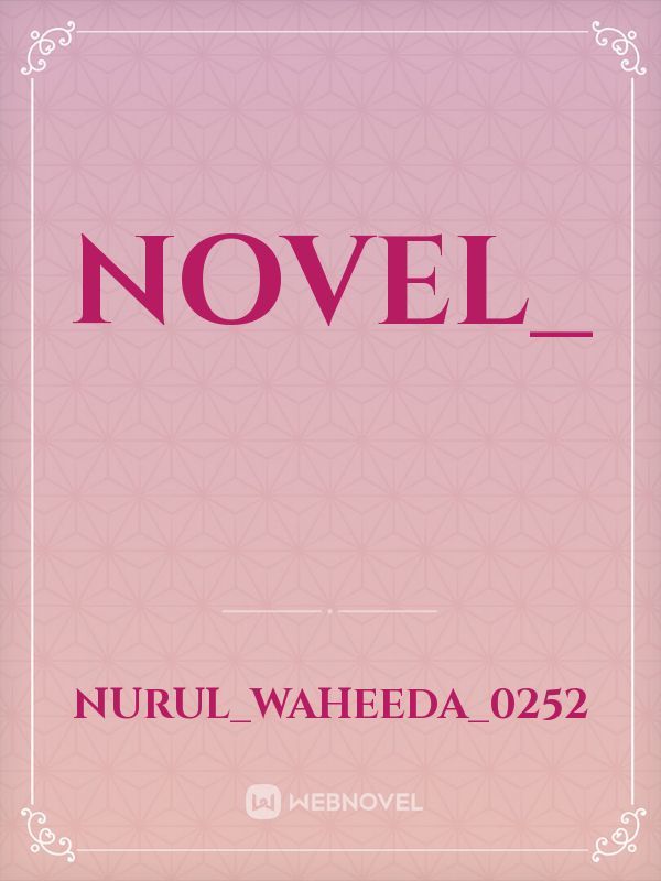 novel_ Book