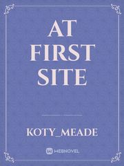 At first site Book