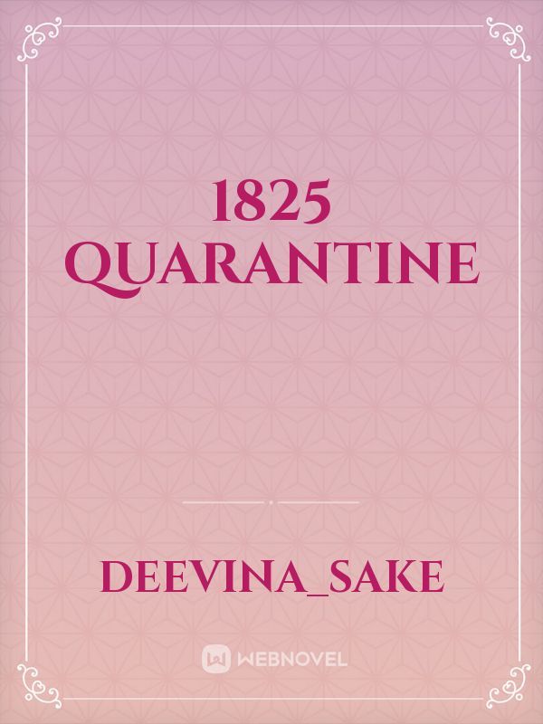 1825 Quarantine Book