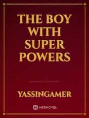 The boy with super powers Book