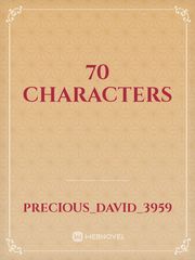 70 characters Book