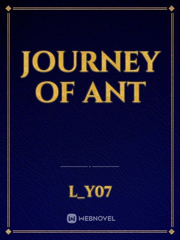 Journey of Ant Book