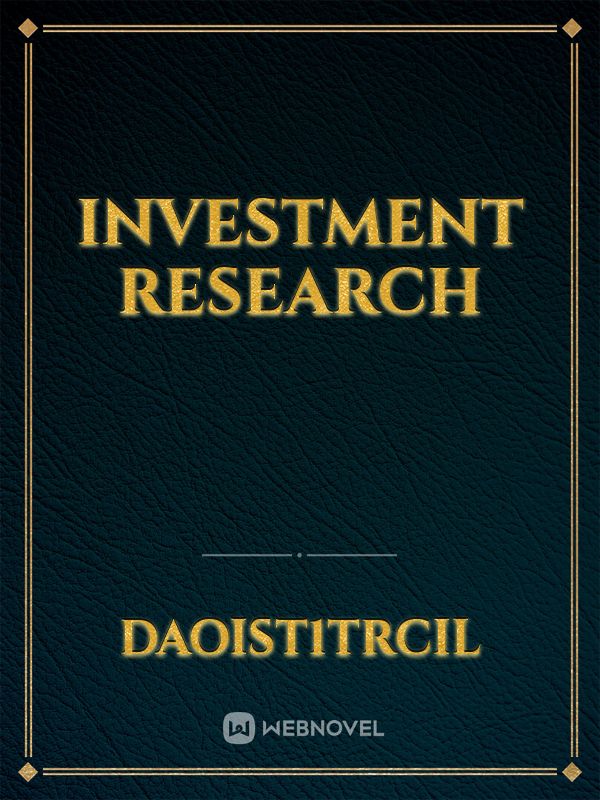 investment research