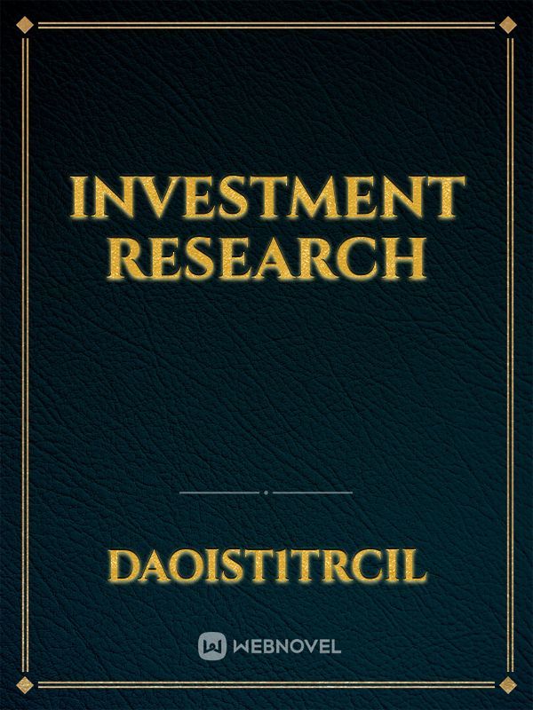investment research