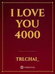 I Love You 4000 Book