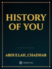 History of You Book