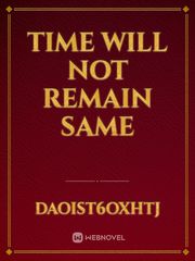 Time will not remain same Book