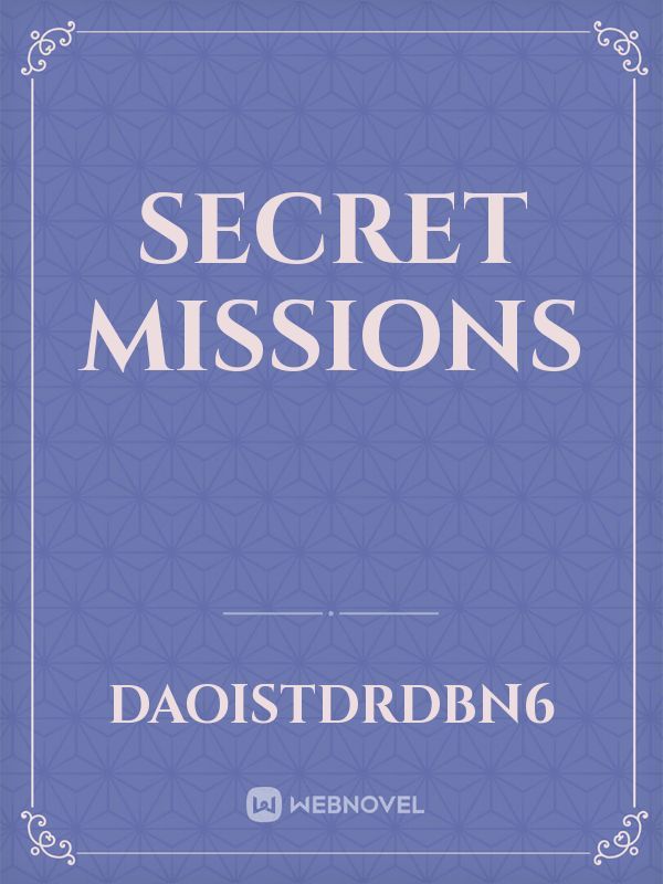 Secret Missions Book