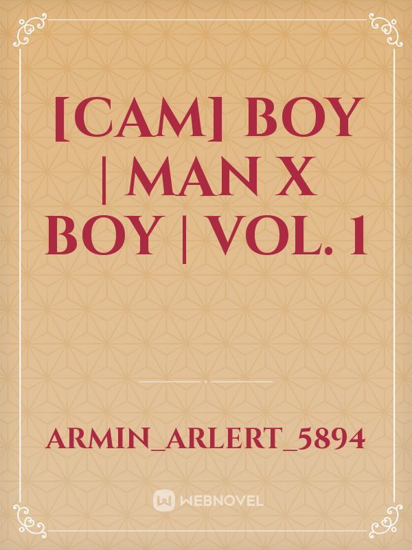 [Cam] Boy | Man x Boy | Vol. 1 Book