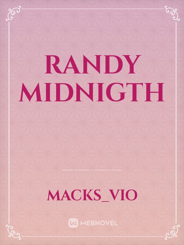 Randy Midnigth Book