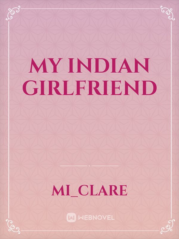 My Indian Girlfriend Book
