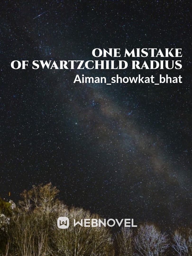 A MISTAKE OF SWARTZCHILD RADIUS Book