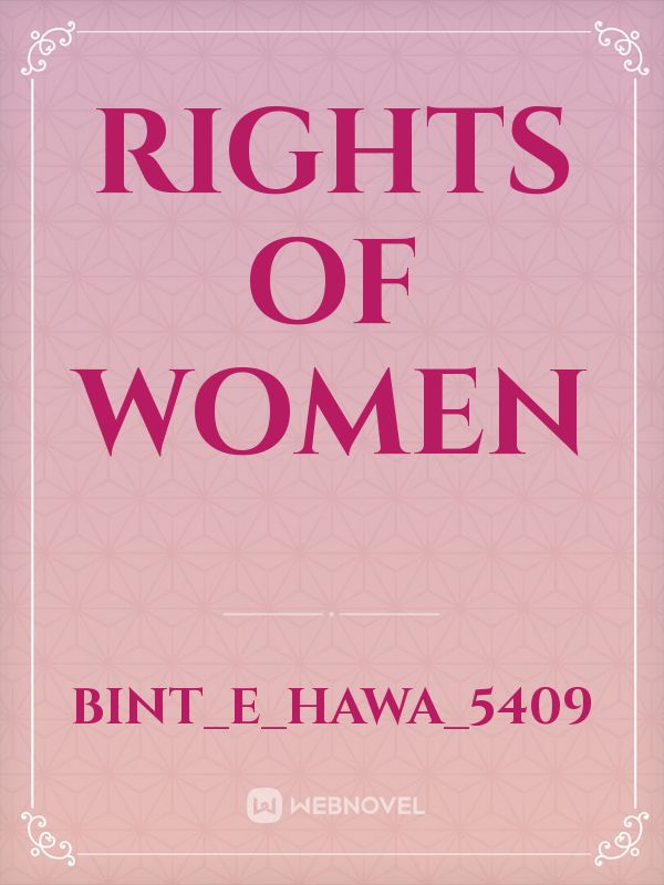 Rights of Women Book