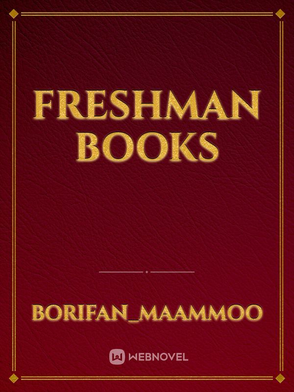 Freshman books Book