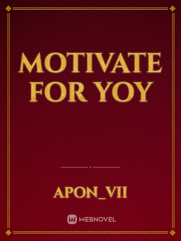MOTIVATE FOR YOY Book
