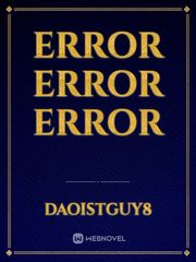 ERROR ERROR ERROR Book