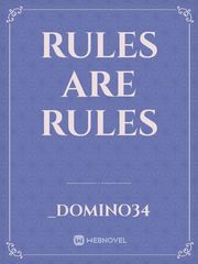 Rules are Rules Book