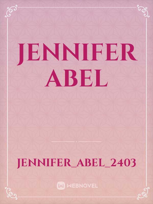 Jennifer Abel Book