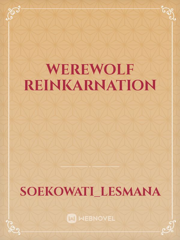 Werewolf Reinkarnation Book