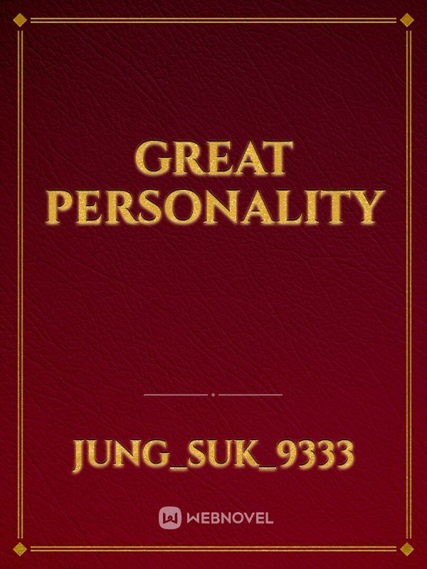 Great personality Book