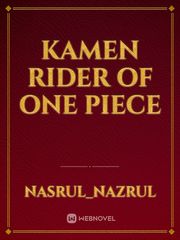 Kamen Rider Of One Piece Book