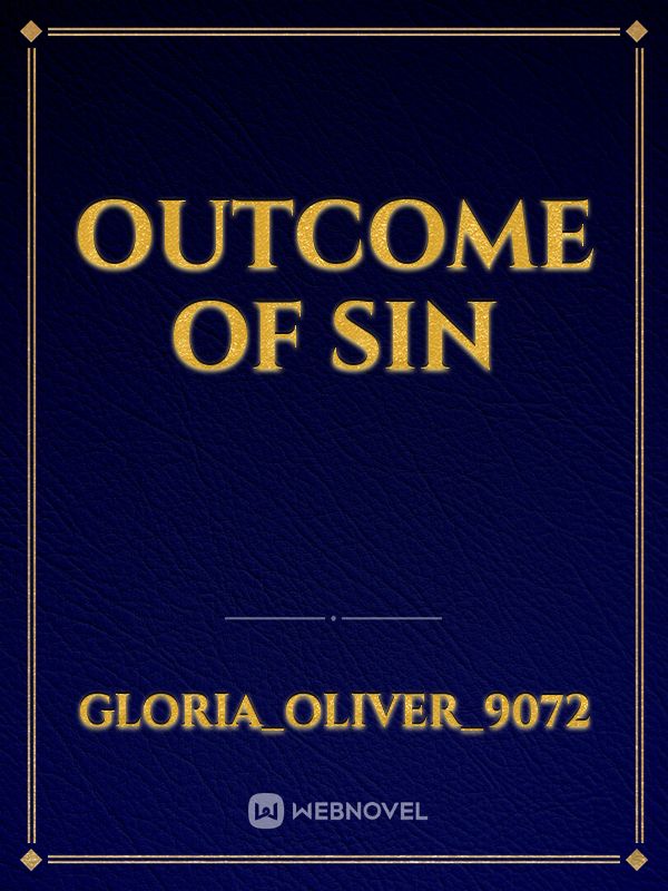 Outcome of Sin Book