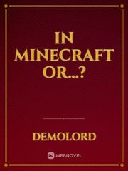 In Minecraft or...? Book