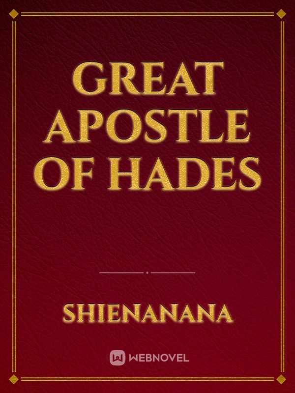 Great Apostle of Hades Book