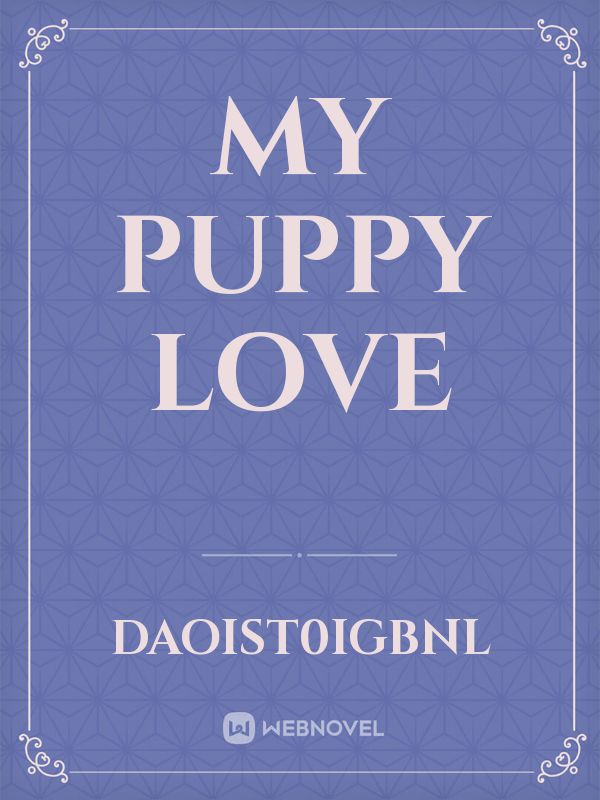 My Puppy love Book