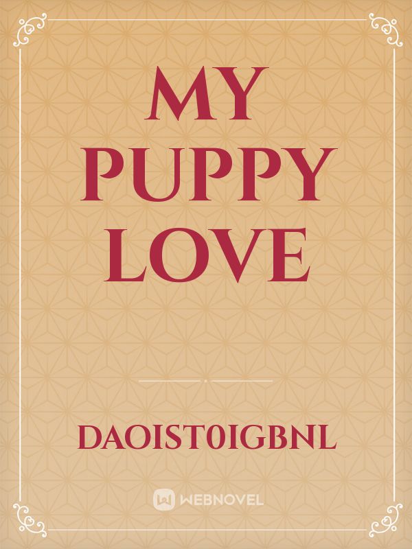 My puppy love Book