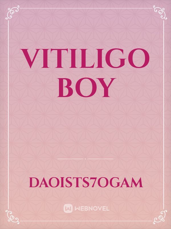 Vitiligo boy