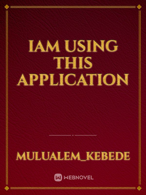 Iam using this application Book