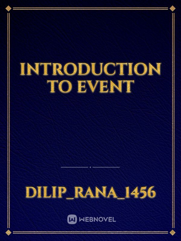 Introduction to event Book
