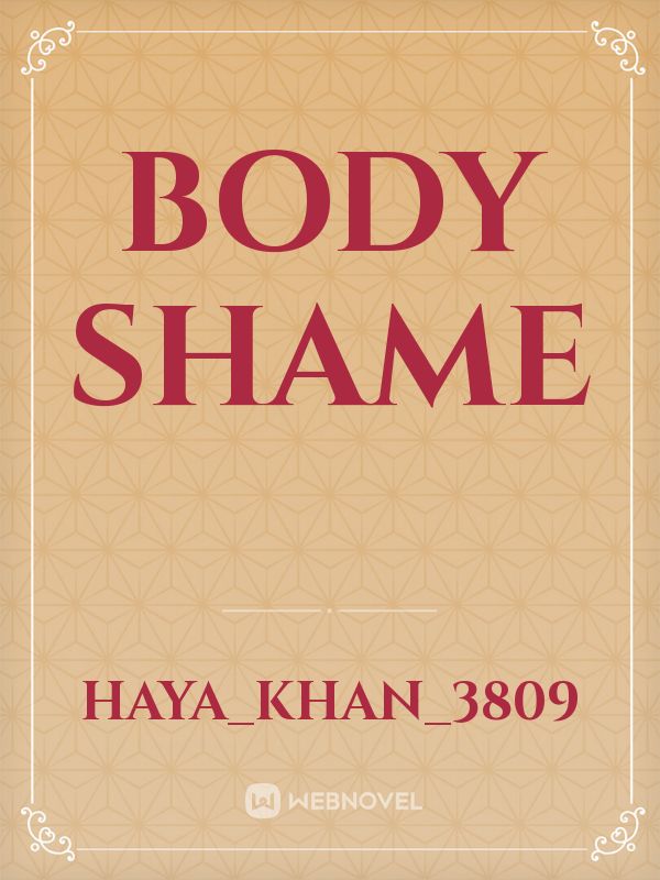 Body shame Book