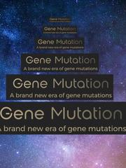 A brand new era of gene mutations Book