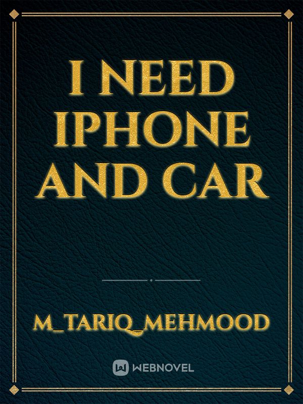 I need iPhone and car Book