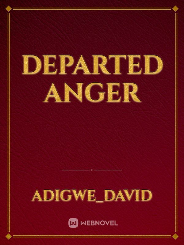 Departed anger Book