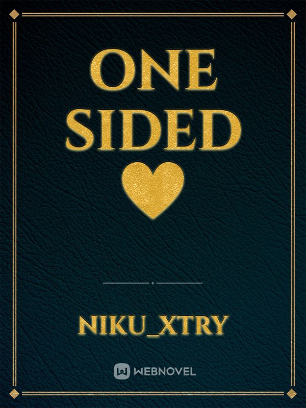 one sided❤️ Book