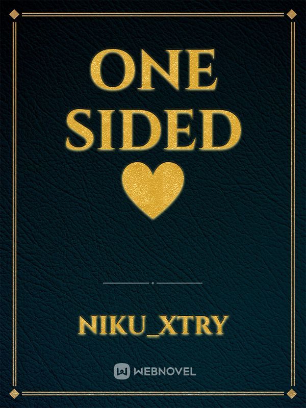 one sided❤️ Book